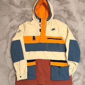 Nike Orange and Cream Jacket